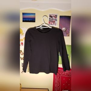 Basic Black Long Sleeve Tee